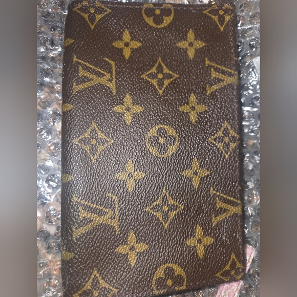*Today Sale* Louis Vuitton Brown Monogram Key & Card Holder - Picture 1 of 11